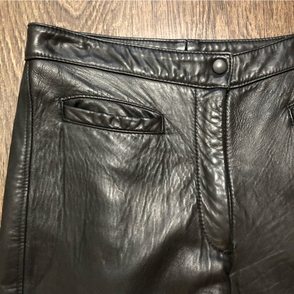 Vintage Made In Canada Genuine Leather Pants - Picture 4 of 17